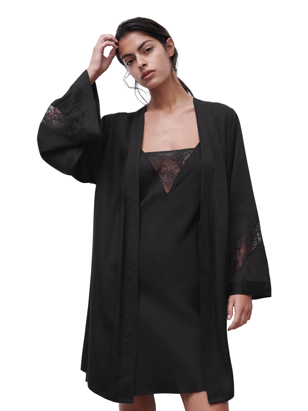 Chantelle - Origins Kimono Black