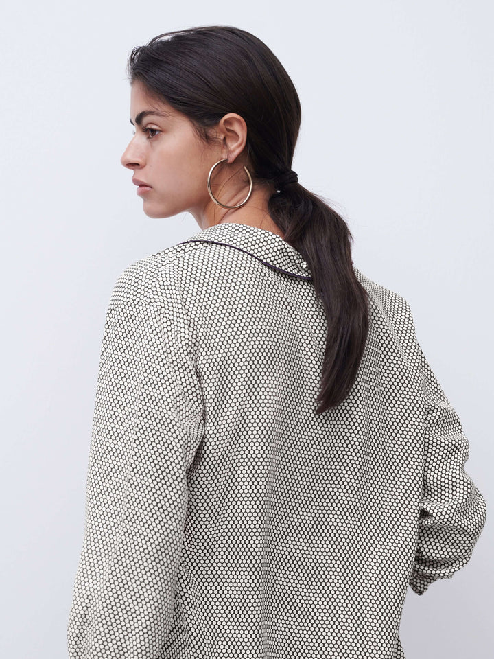 Chantelle - Billie Ls Shirt Beige Dots