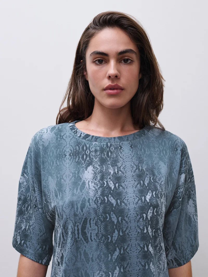 Chantelle Easyfeel - Joe Short Sleeved T-Shirt Jeans Snake