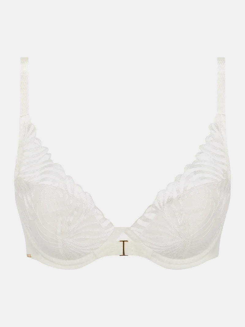 Chantelle - Legend Plunge T-Shirt Bra Milk