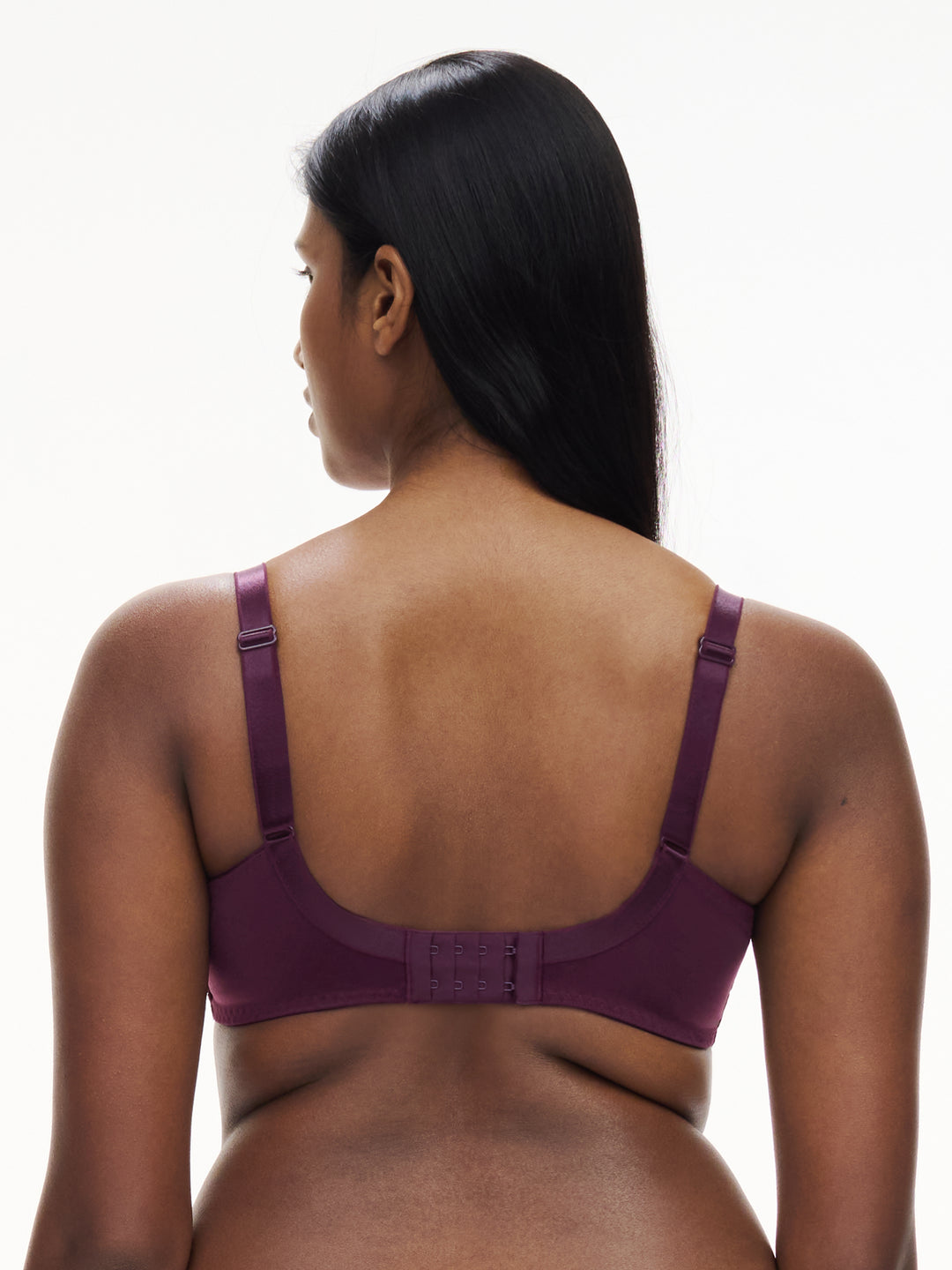 Chantelle - Every Curve Half-Cup Memory Bra Aubergine Shades