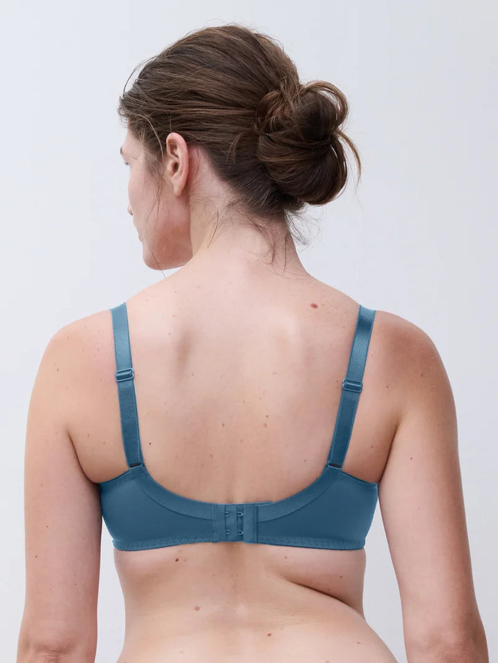 Chantelle - Every Curve Half-Cup Memory Bra Jeans Blue Shades