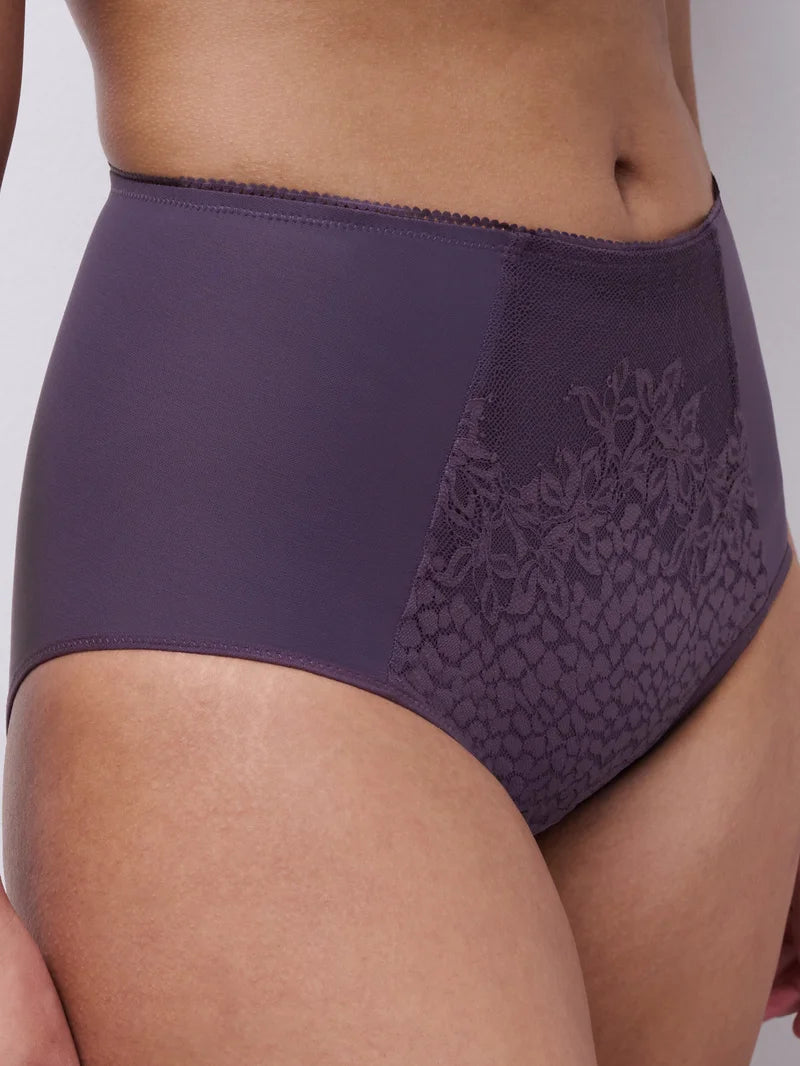 Chantelle - Maris High-Waisted Support Full Brief Fatal Violet