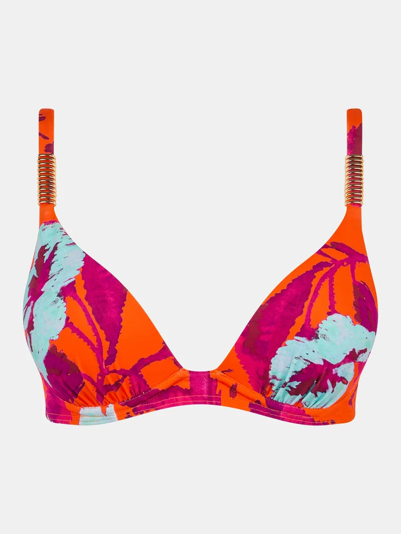 Chantelle Swimwear - Icon Push-Up Bra Painted Flowers
