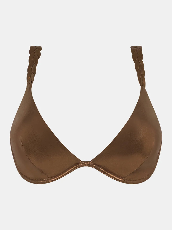 Chantelle - Shaman Plunge Underwired Bra Shadow Bronze