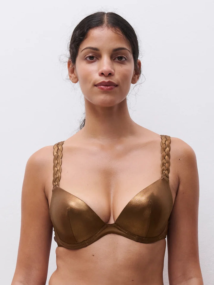 Chantelle - Shaman Push-Up Bra Shadow Bronze