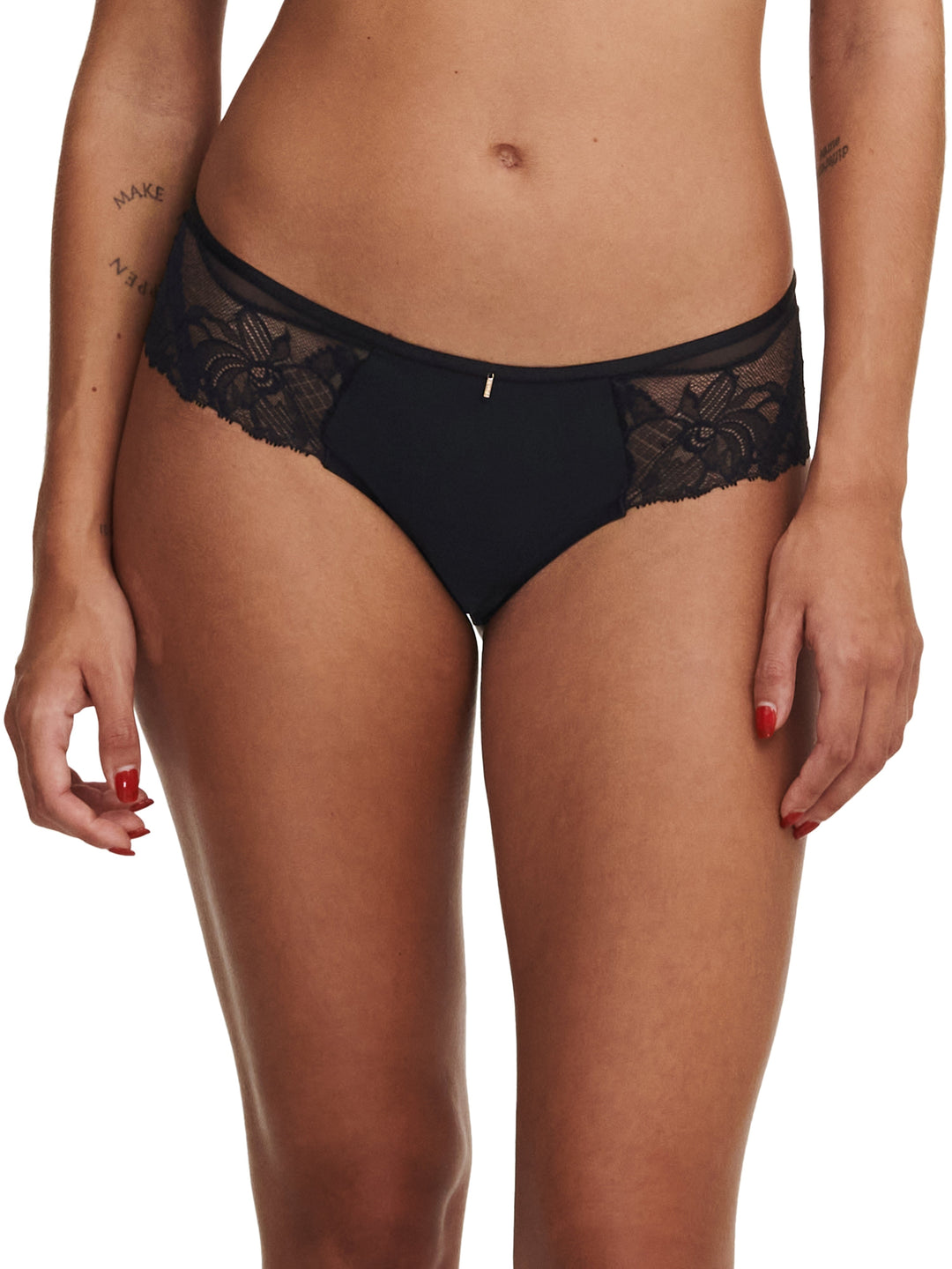 Chantelle Orangerie Dream Covering Shorty - Black Shorty Chantelle