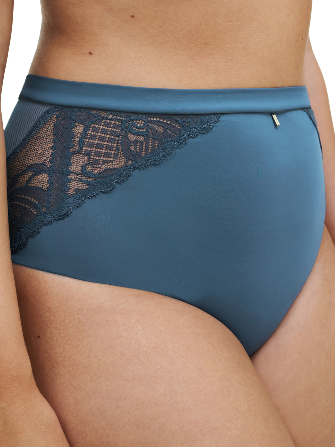 Chantelle - Orangerie Dream High-Waisted Full Brief Jeans Blue