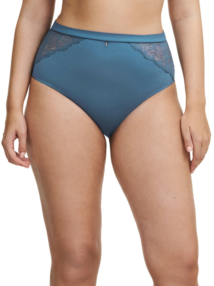 Chantelle - Orangerie Dream High-Waisted Full Brief Jeans Blue