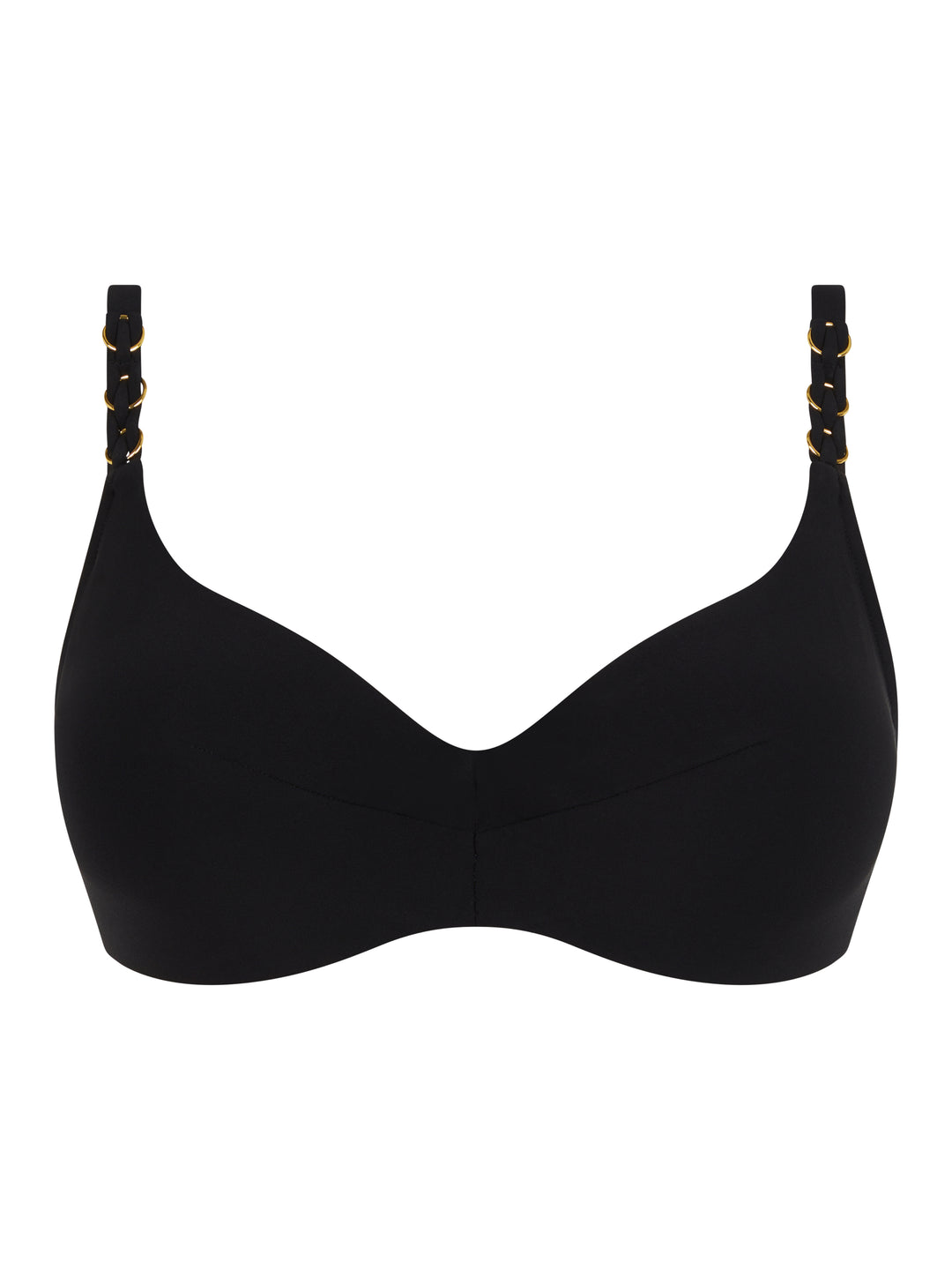 Chantelle Swimwear - Emblem Covering Underwired Bra Black