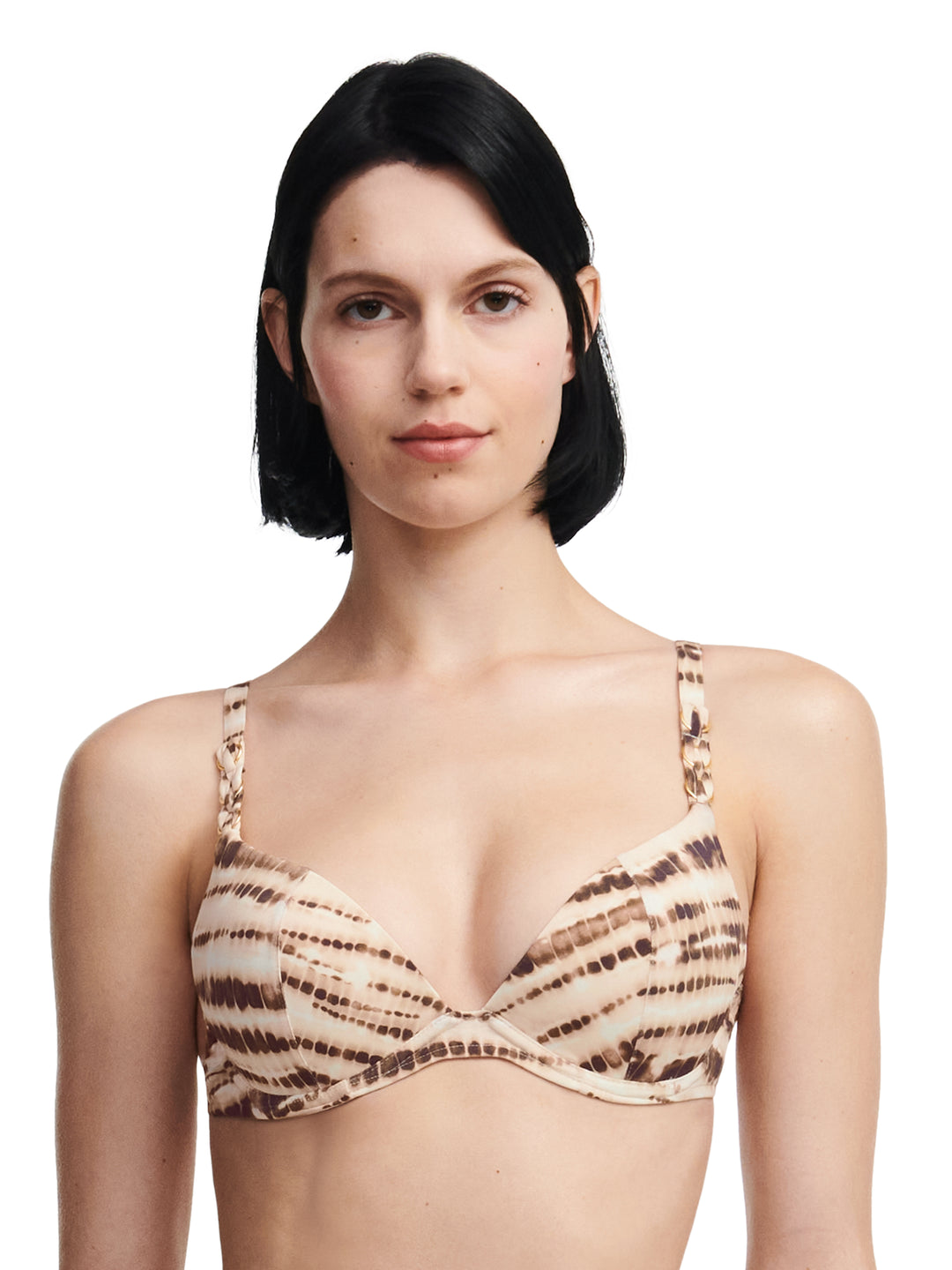 Chantelle Swimwear - Emblem Push-Up Bra Python