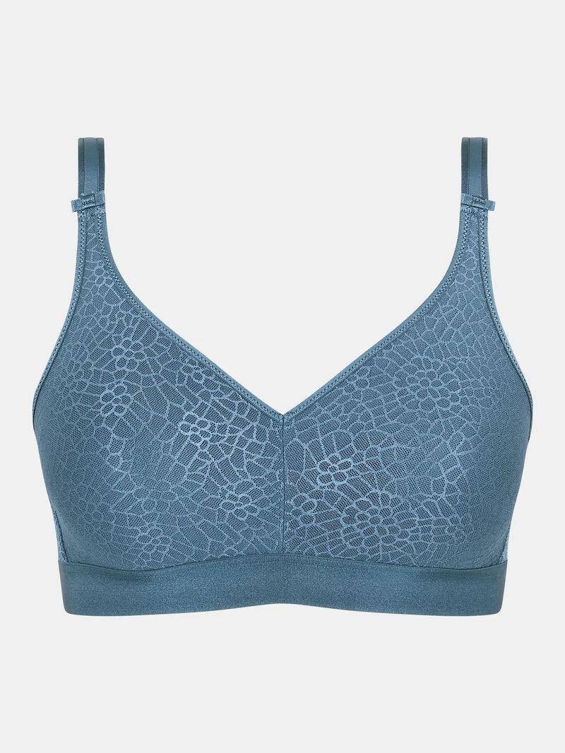 Chantelle - C Magnifique Wirefree Support Bra Jeans Blue