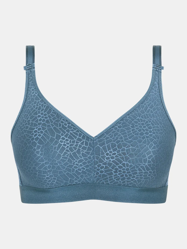 Chantelle - C Magnifique Wirefree Support Bra Jeans Blue
