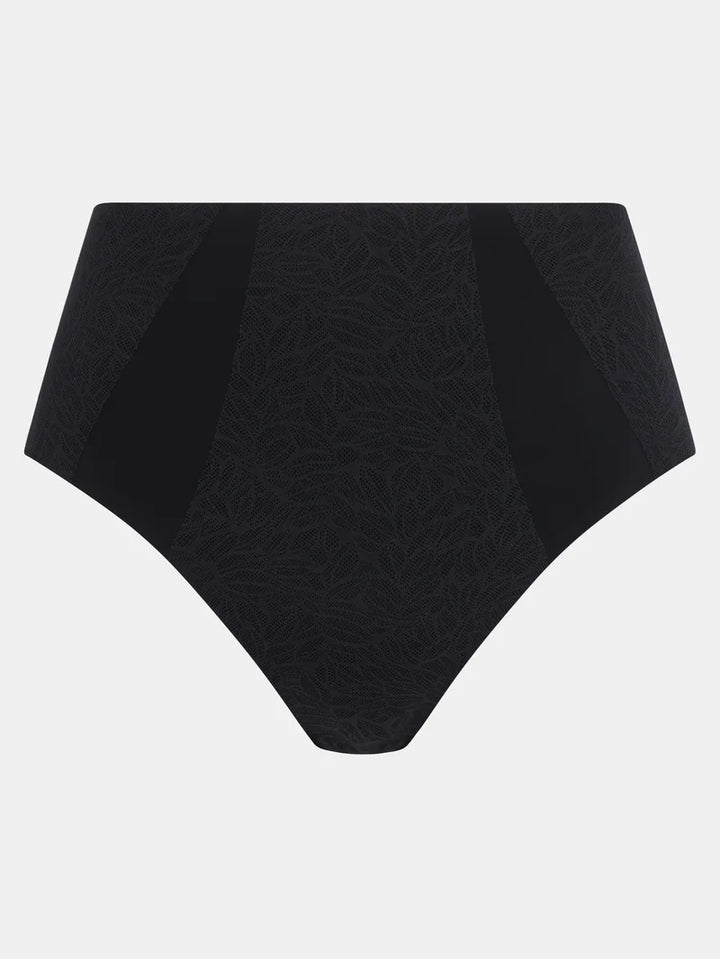 Chantelle - Pure Lace High-Waisted Support Full Brief Black
