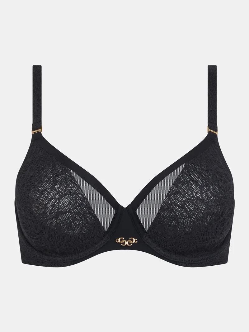 Chantelle - Pure Lace Covering Molded Bra Black