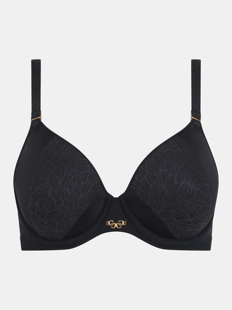 Chantelle - Pure Lace Covering Spacer Bra Black