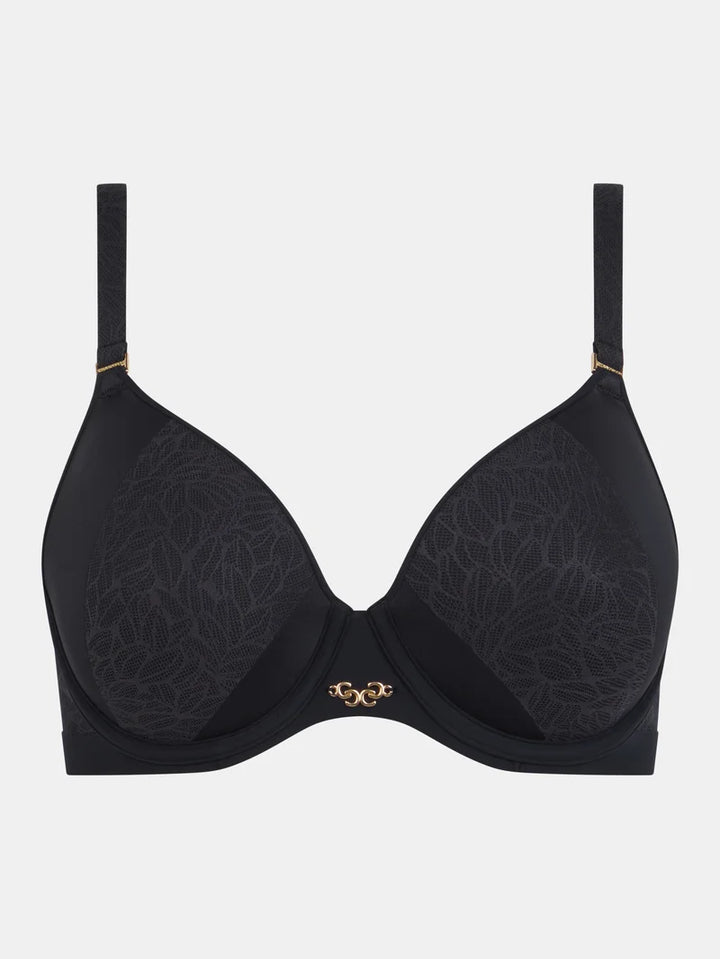Chantelle - Pure Lace Covering Spacer Bra Black