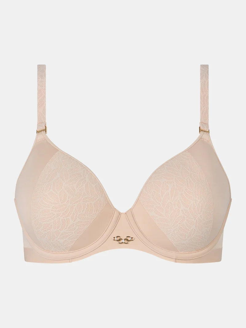Chantelle - Pure Lace Covering Spacer Bra Golden Beige