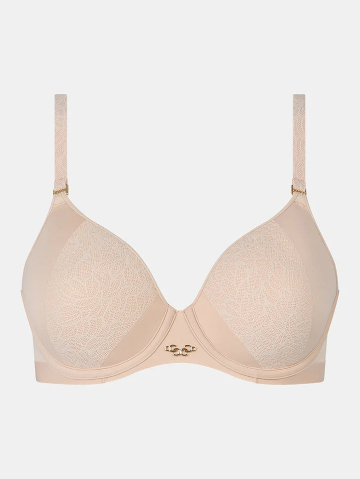 Chantelle - Pure Lace Covering Spacer Bra Golden Beige