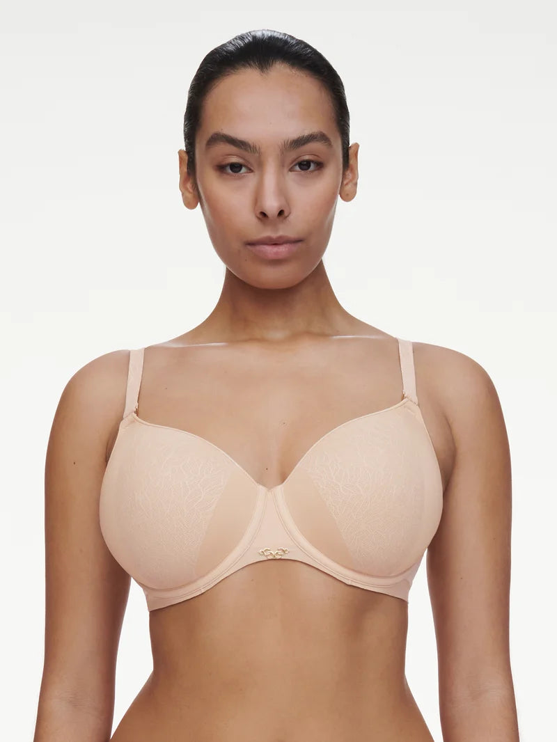 Chantelle - Pure Lace Covering Spacer Bra Golden Beige