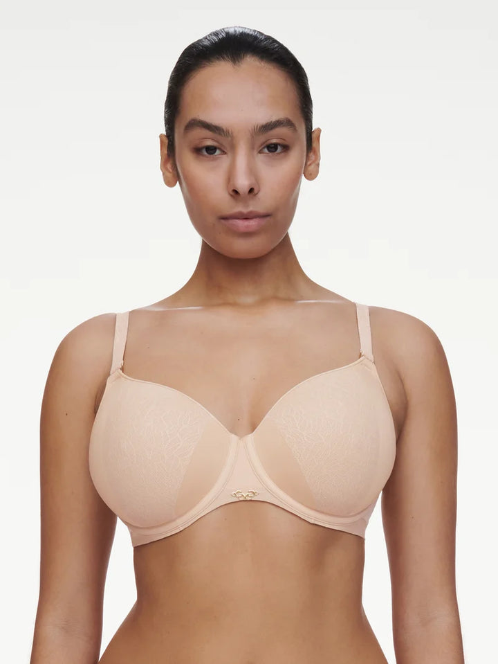Chantelle - Pure Lace Covering Spacer Bra Golden Beige
