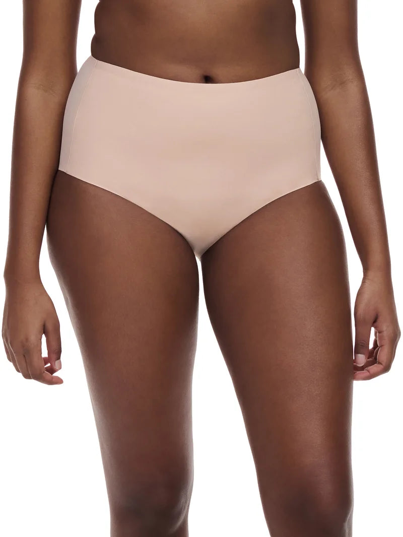 Chantelle - Comfort Chic High-Waisted Support Full Brief Dusky Pink