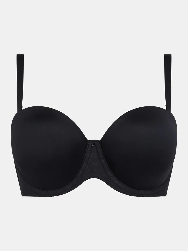 Chantelle - Comfort Chic Bandeau T-Shirt Bra Black