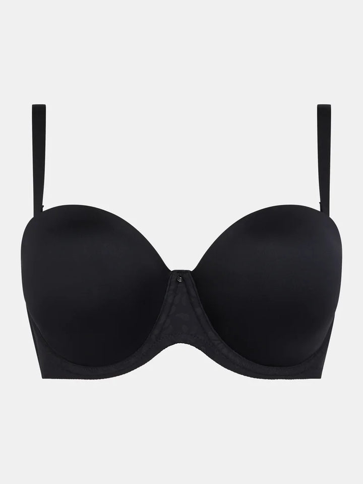 Chantelle - Comfort Chic Bandeau T-Shirt Bra Black
