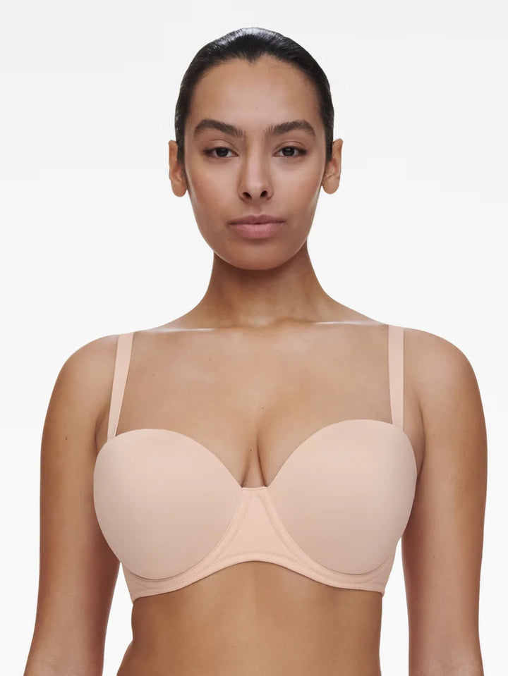 Chantelle - Comfort Chic Bandeau T-Shirt Bra Dusky Pink