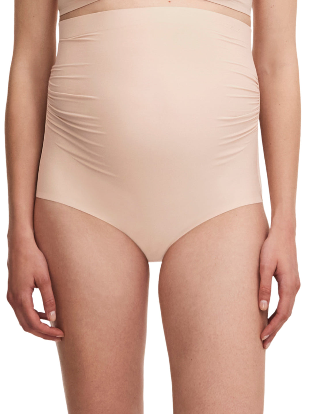 Chantelle Pure Maternity Maternity High Waist Brief - Golden Beige Full Brief Chantelle