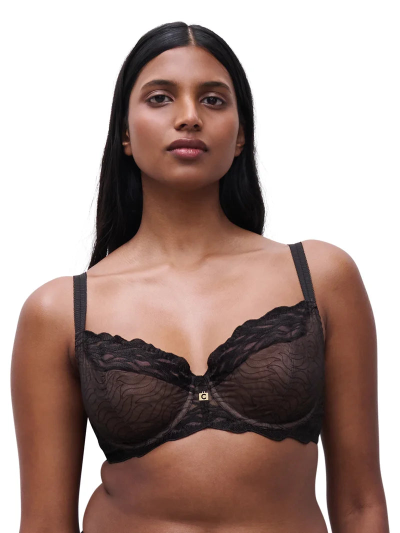 Chantelle - Vibe Covering Underwired Bra Black