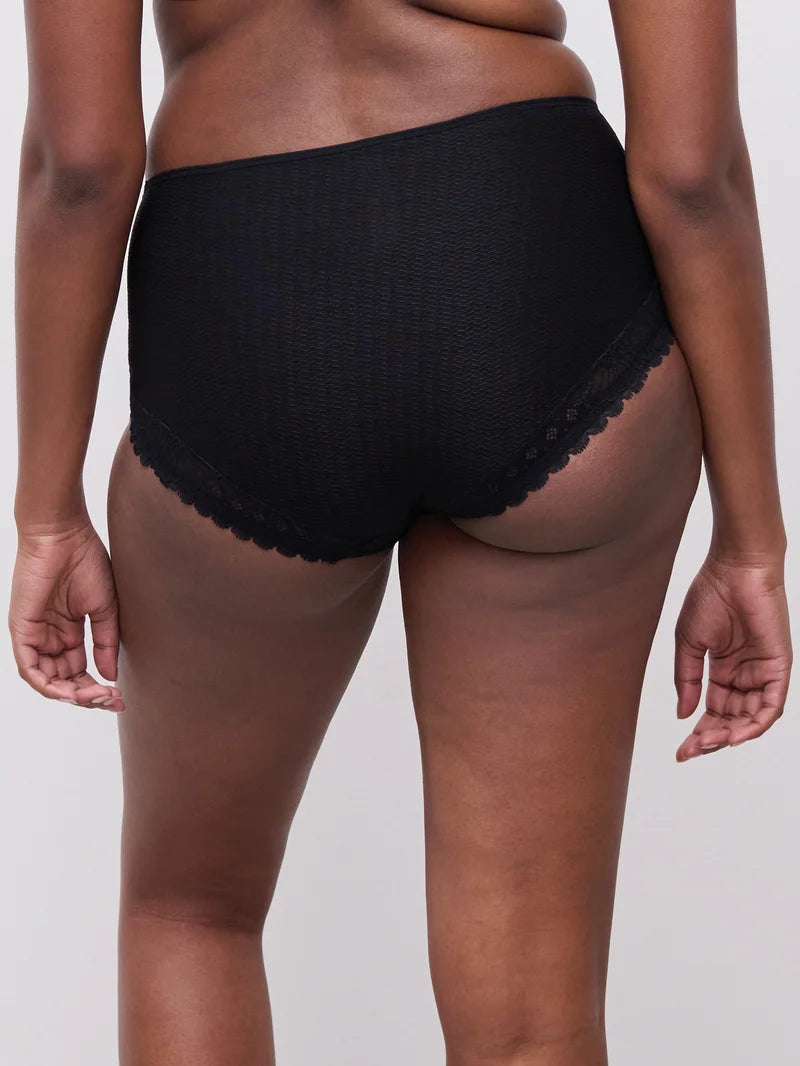 Chantelle - Sublime High-Waisted Support Full Brief Black