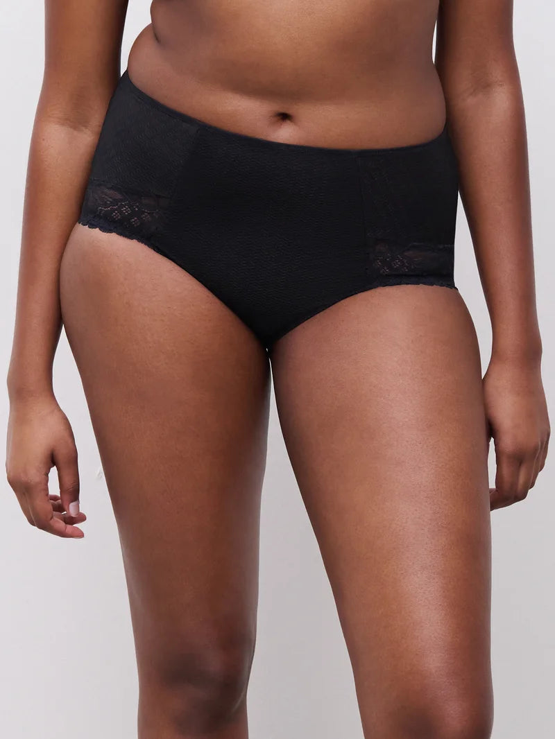 Chantelle - Sublime High-Waisted Support Full Brief Black