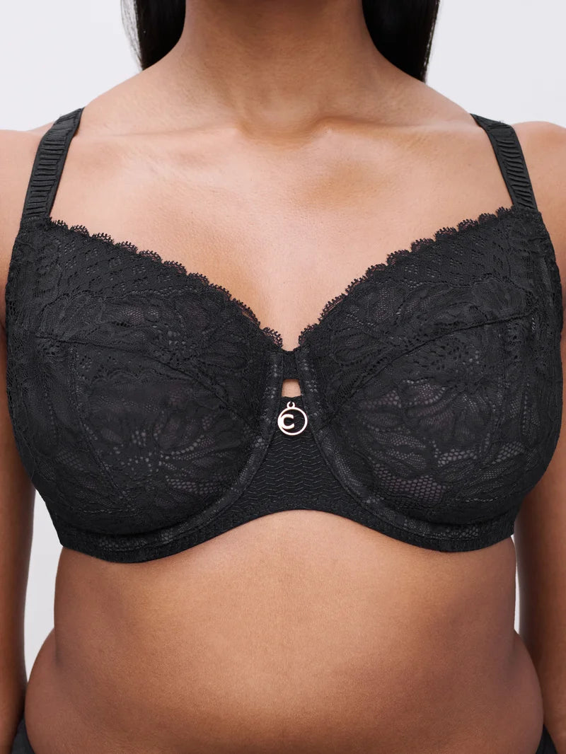 Chantelle - Sublime Very Covering Underwired Bra Black