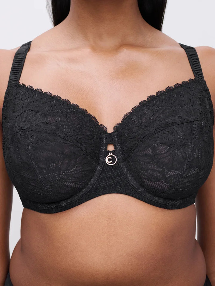 Chantelle - Sublime Very Covering Underwired Bra Black