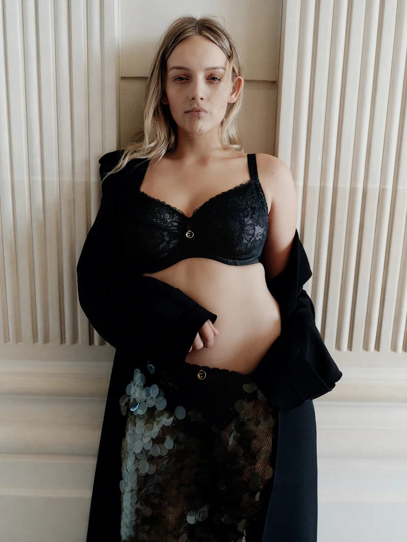 Chantelle - Sublime Very Covering Underwired Bra Black