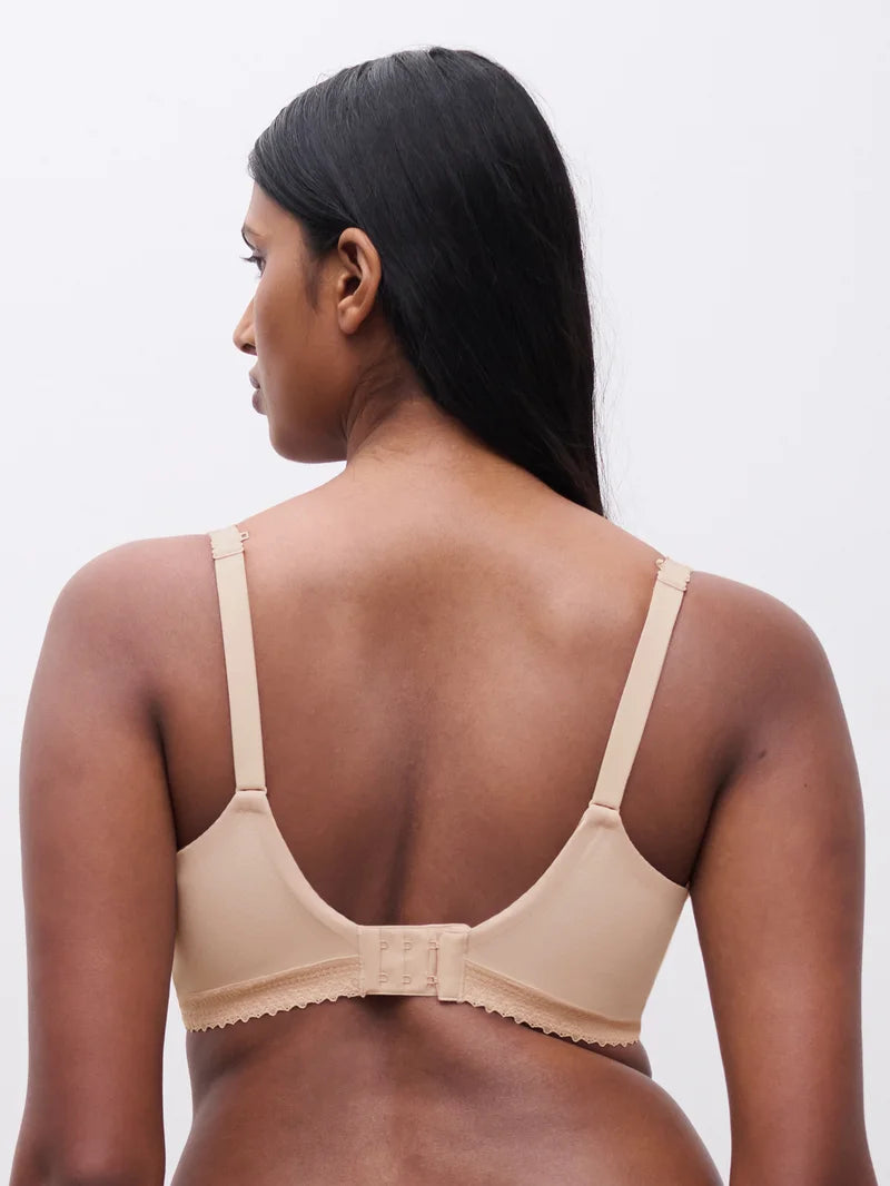 Chantelle - Romance Covering Underwired Bra Golden Beige