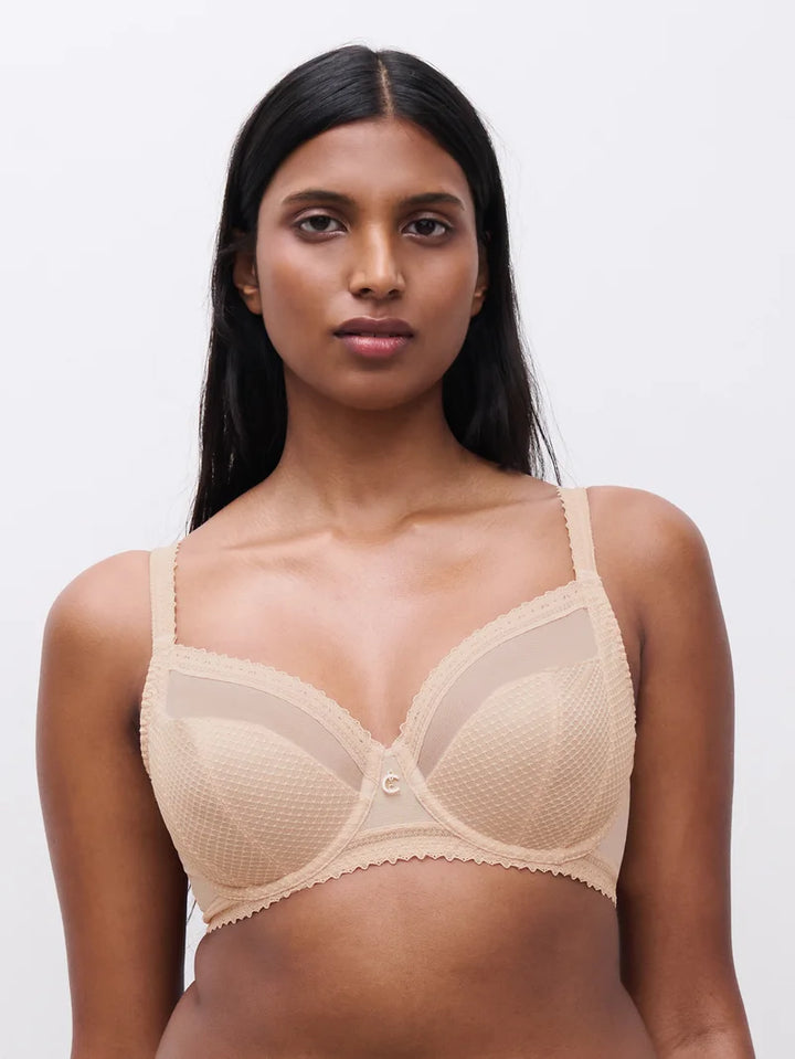 Chantelle - Romance Covering Underwired Bra Golden Beige