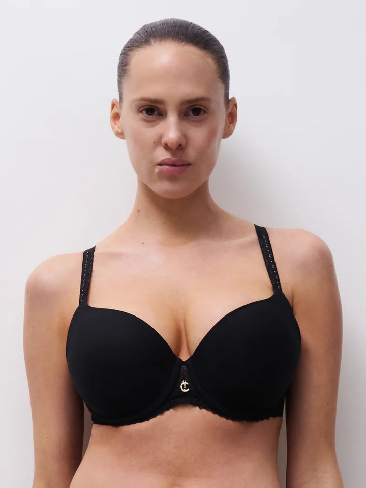 Chantelle - Romance Covering T-Shirt Bra Black