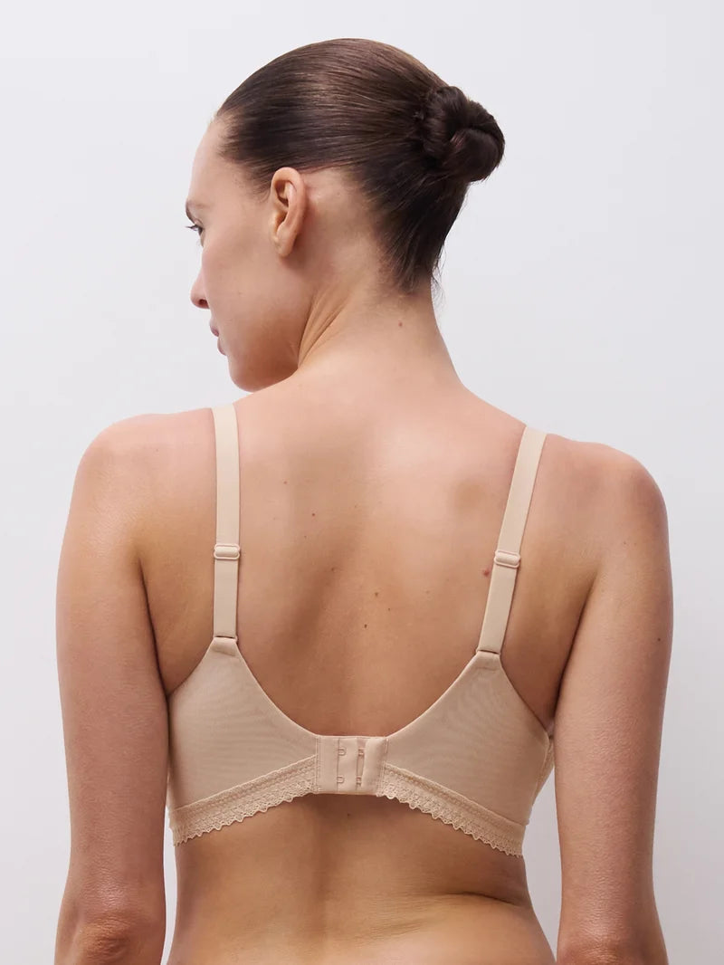 Chantelle - Romance Plunge T-Shirt Bra Golden Beige