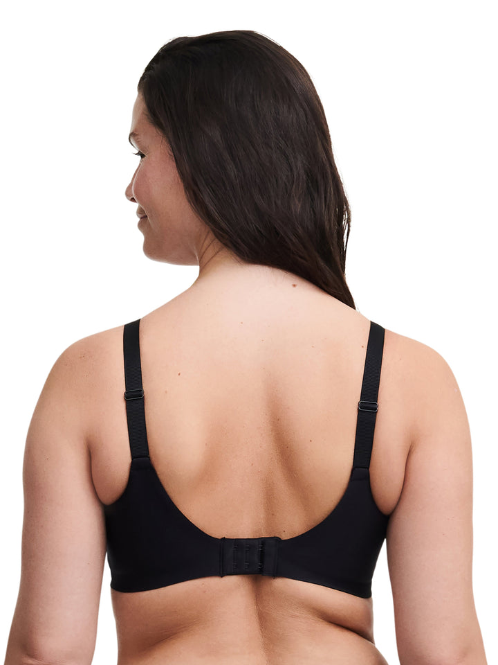 Chantelle - Graphic Support Very Covering Underwired Black Full Cup Bra Chantelle