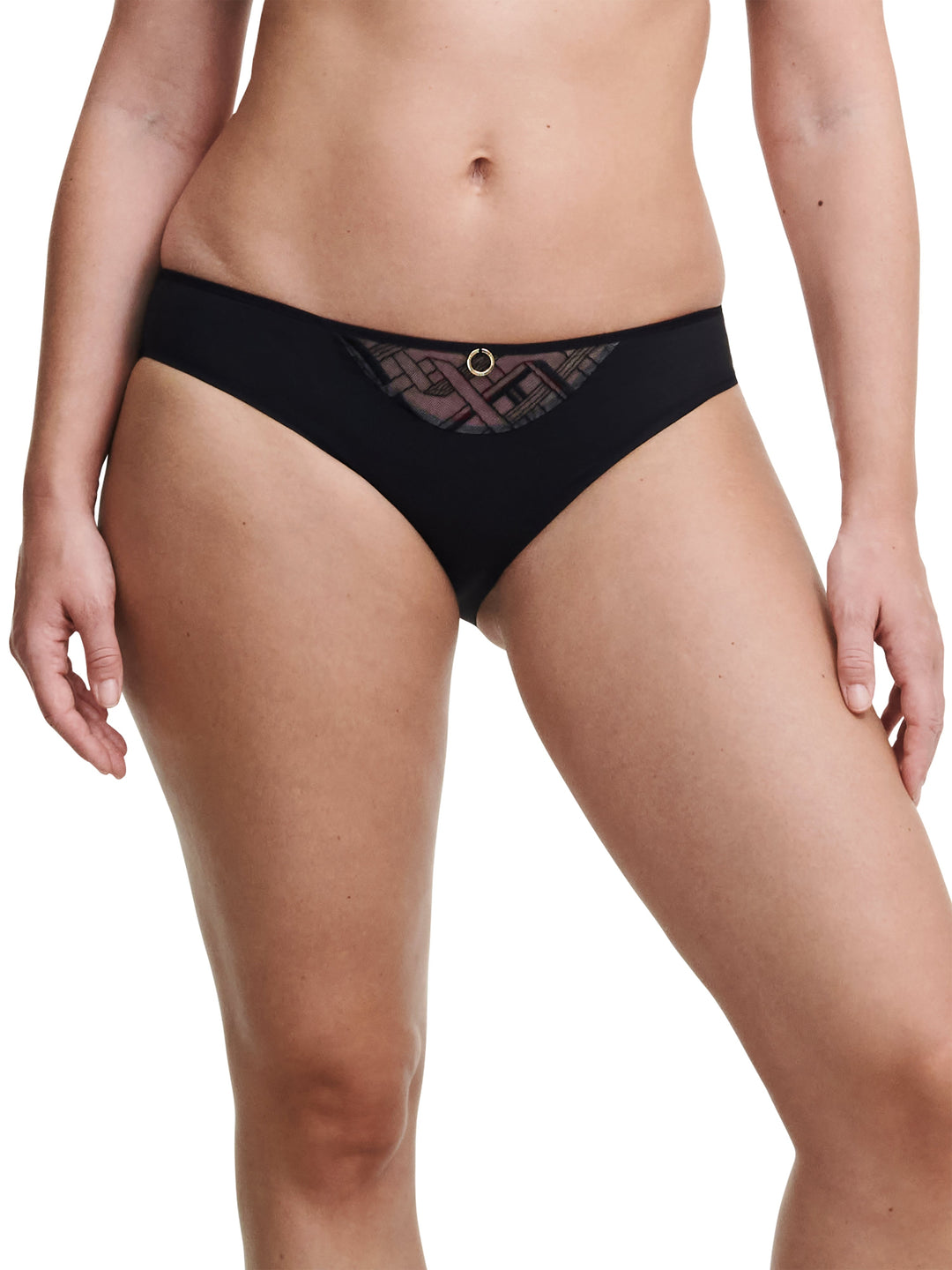 Chantelle - Graphic Support Brief Black Brief Chantelle