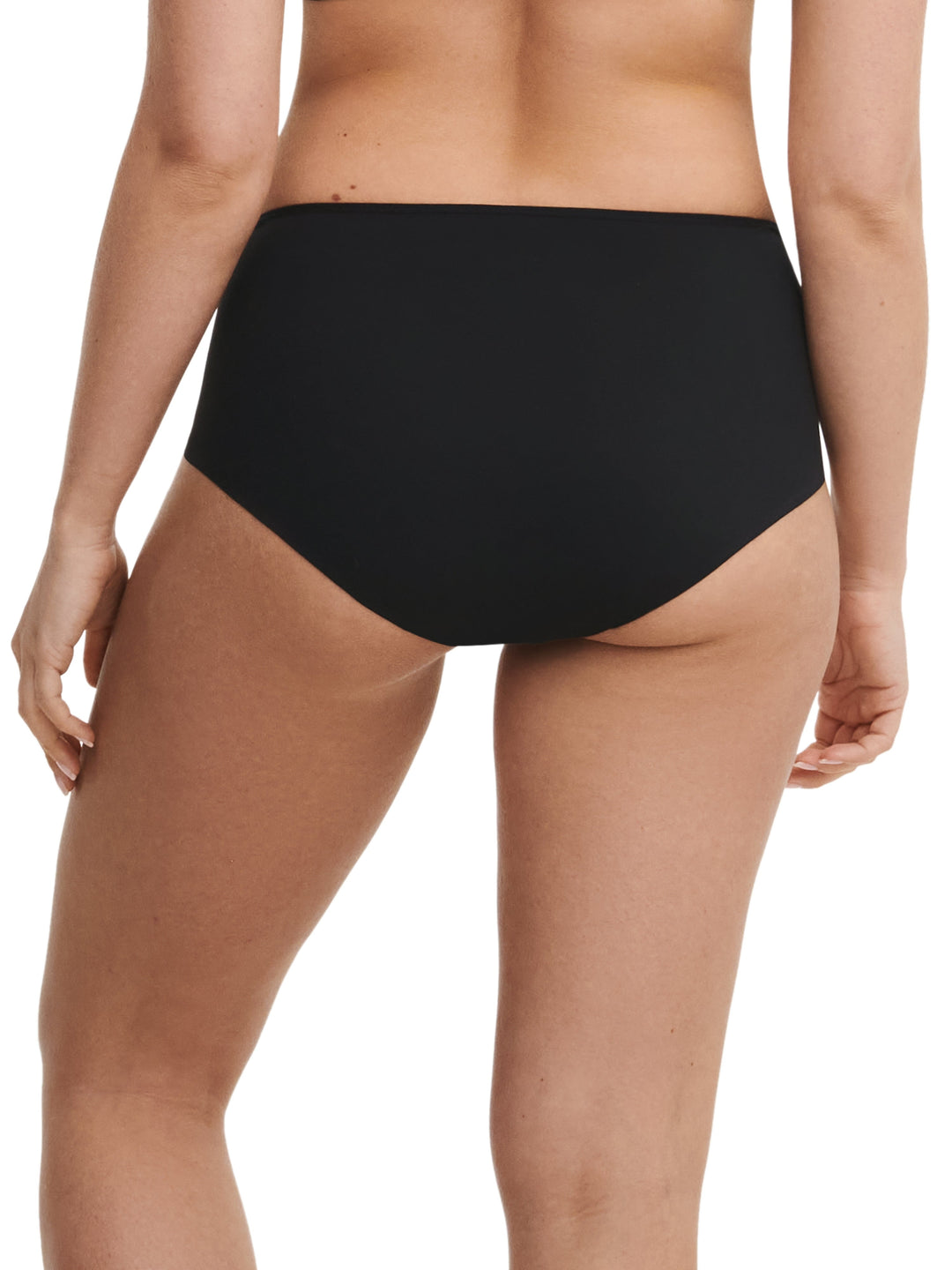 Chantelle - Graphic Support High Waisted Support Full Brief Black Full Brief Chantelle
