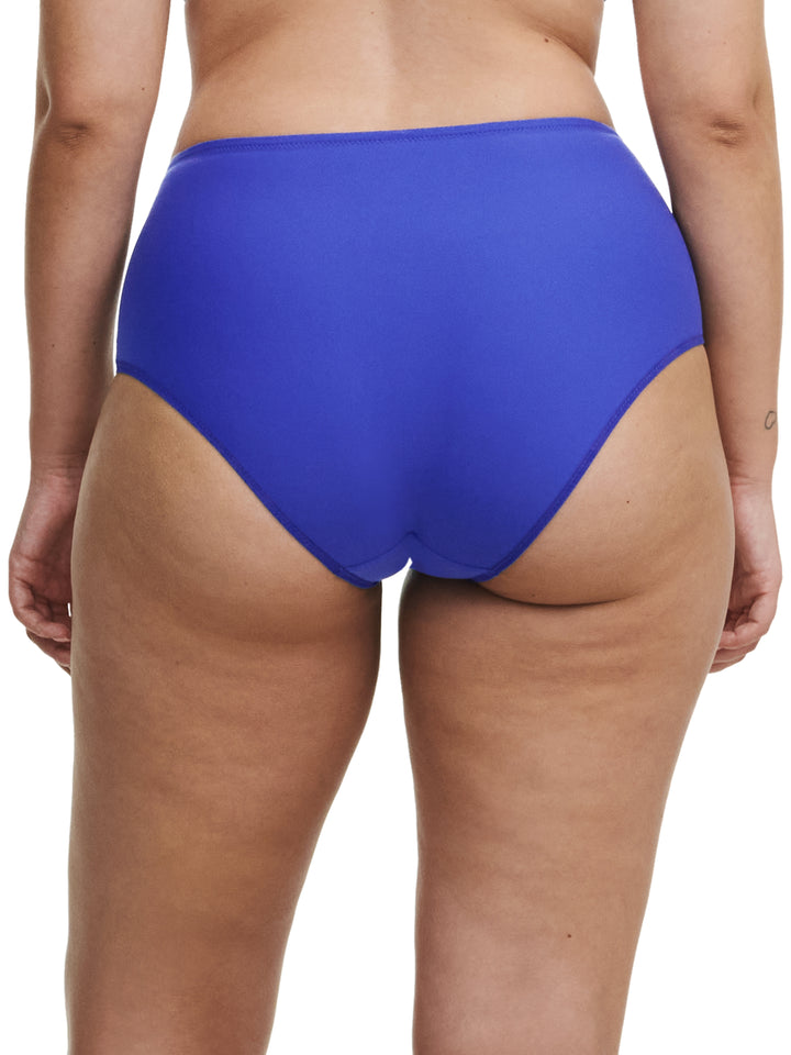 Chantelle - Play High-Waisted Full Brief Indigo Blue