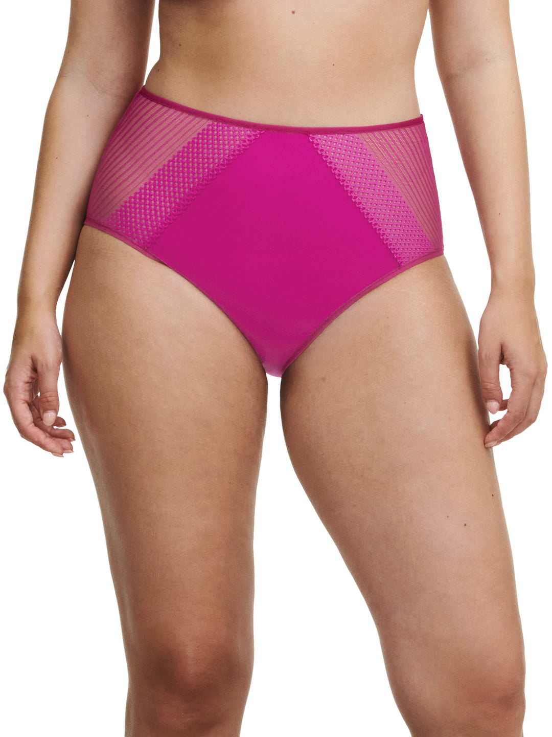 Chantelle - Play High-Waisted Full Brief Fuchsia