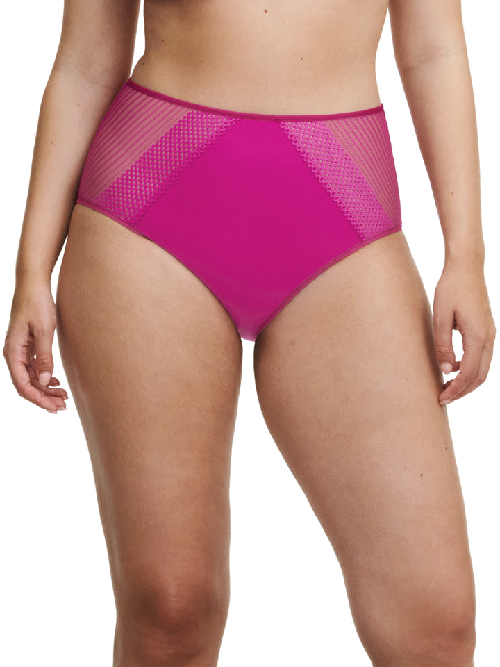 Chantelle - Play High-Waisted Full Brief Fuchsia
