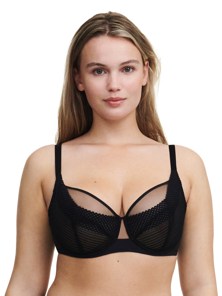 Chantelle - Play Covering Underwired Bra Black
