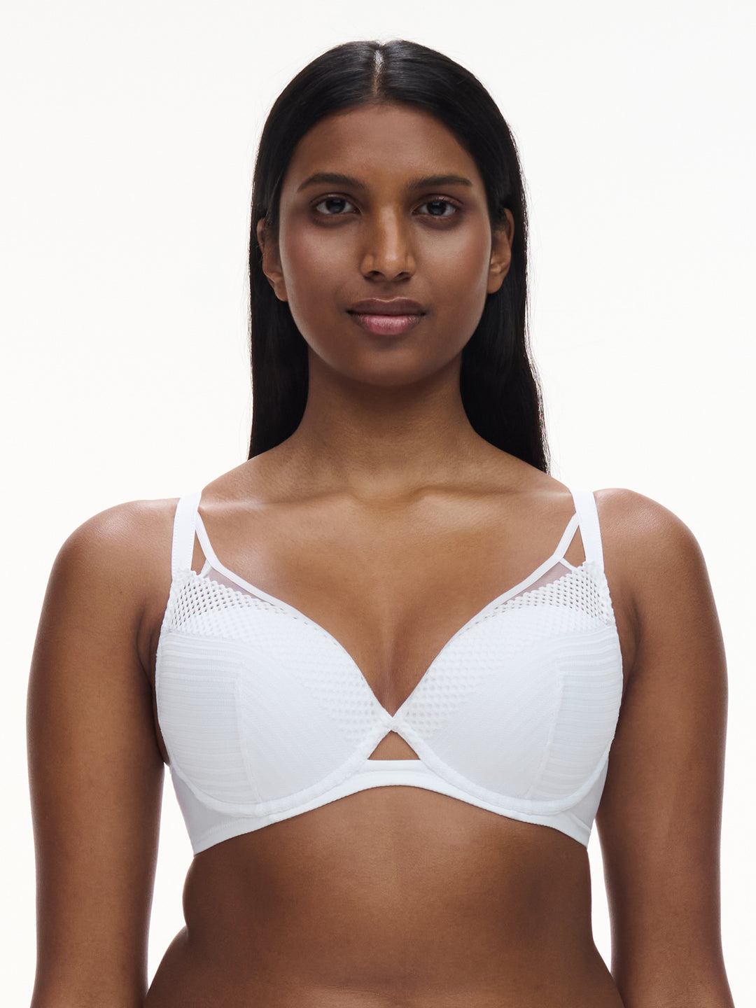 Chantelle - Play Plunge T-Shirt Bra White