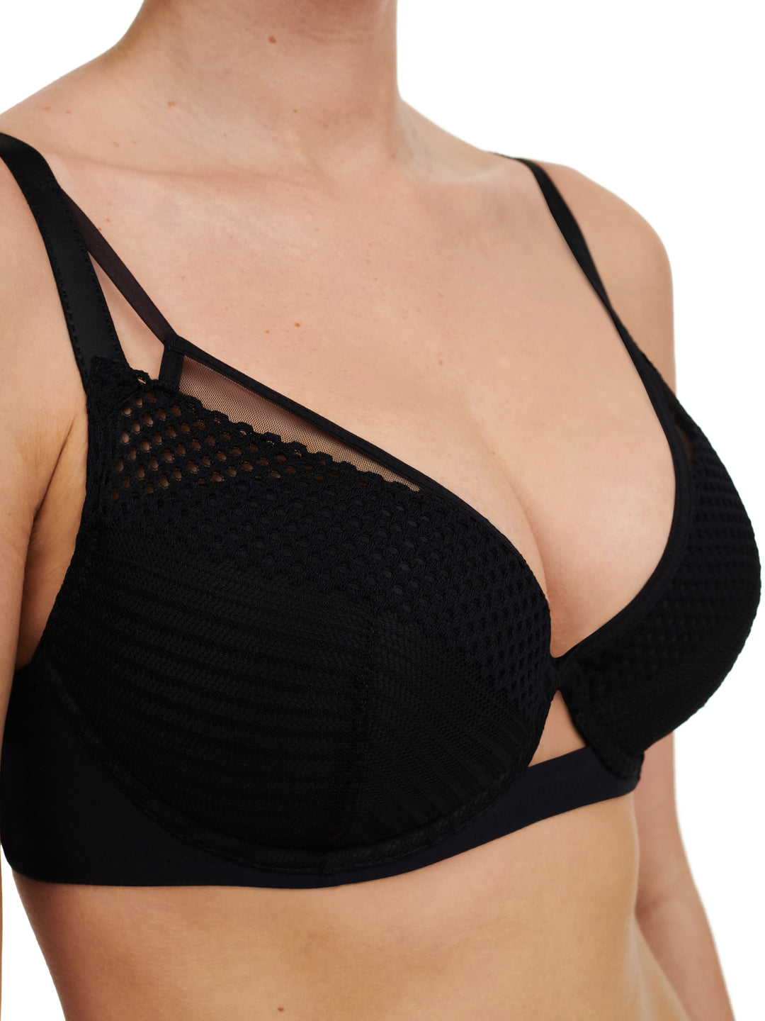 Chantelle - Play Plunge T-Shirt Bra Black