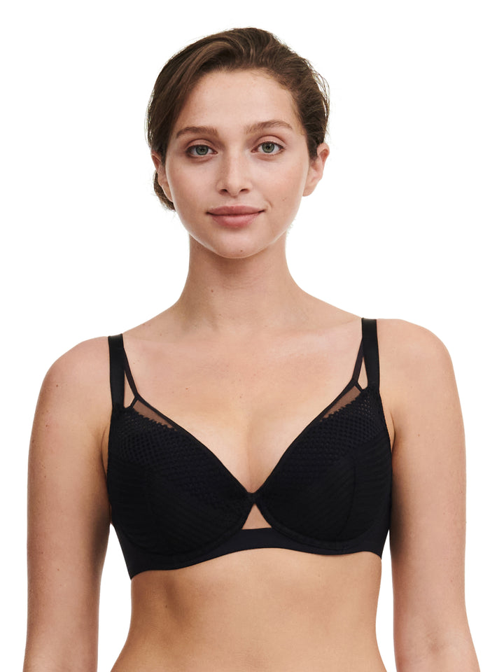 Chantelle - Play Plunge T-Shirt Bra Black